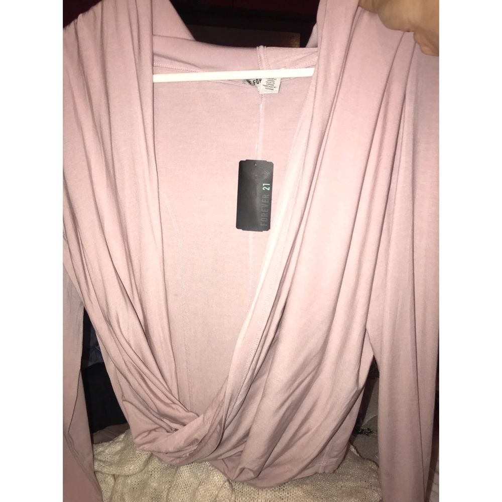 Long sleeve open shirt
